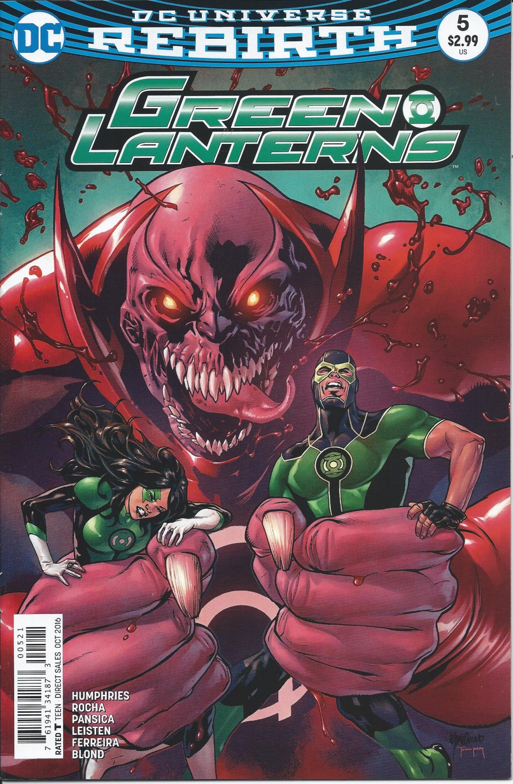 GREEN LANTERNS # 5 NM Emanuela Lupacchino Variant