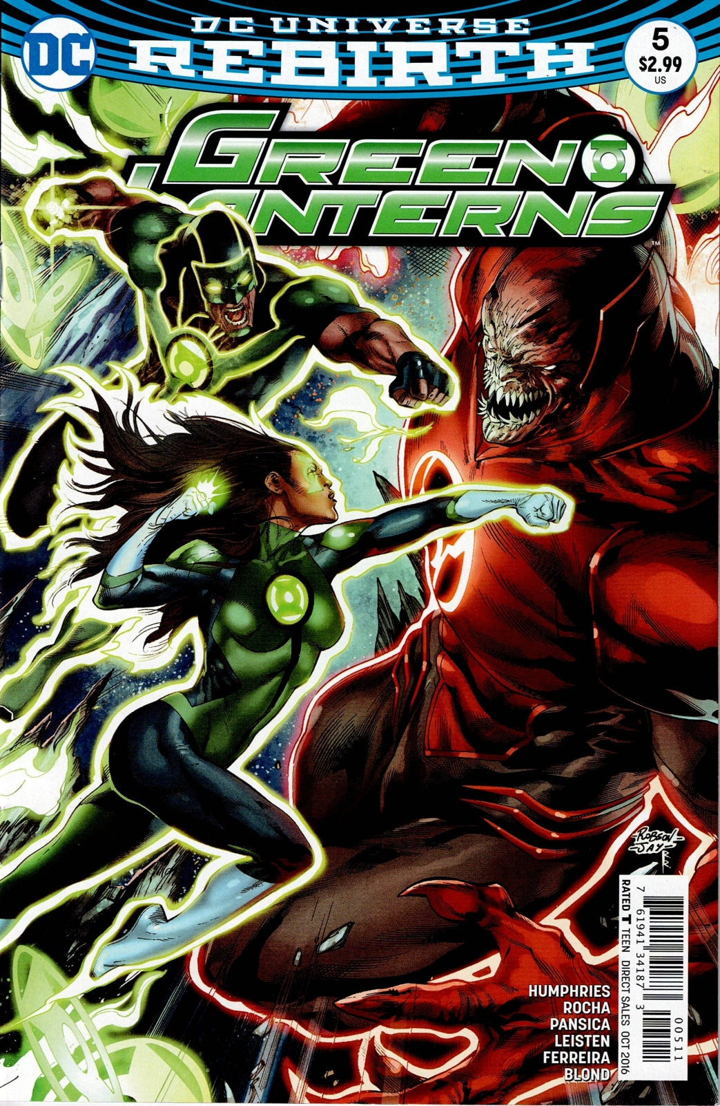 GREEN LANTERNS # 5 VF