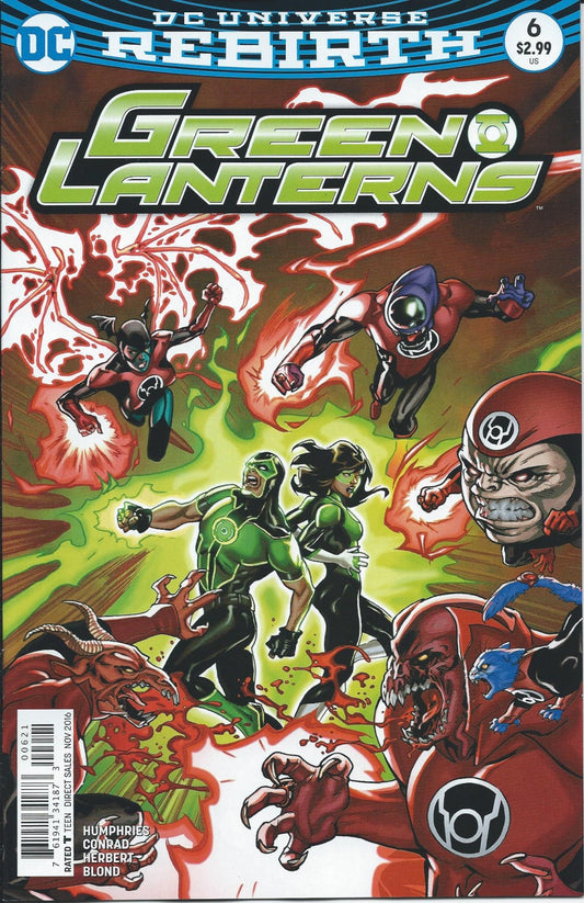 GREEN LANTERNS # 6 NM Emanuela Lupacchino Variant