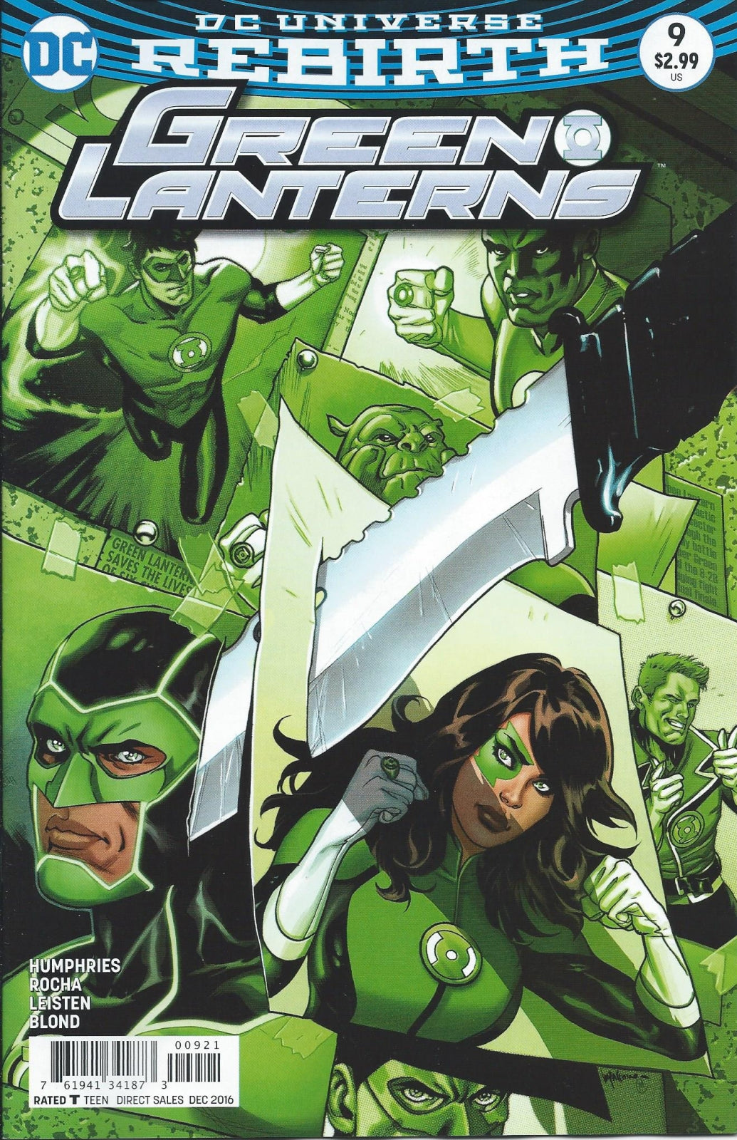 GREEN LANTERNS # 9 NM Emanuela Lupacchino Variant