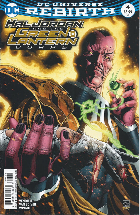 HAL JORDAN & THE GREEN LANTERN CORPS # 4 NM