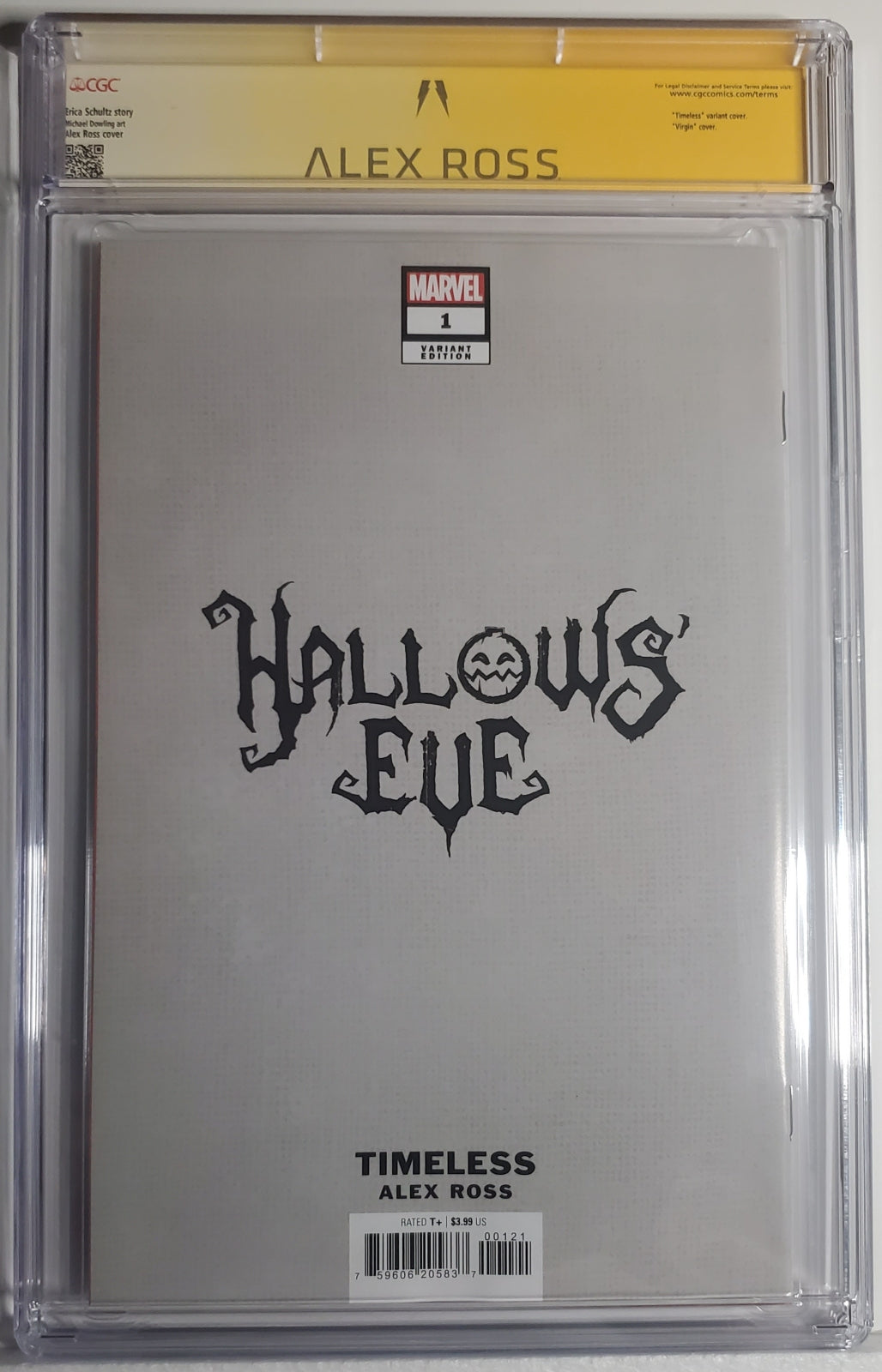 HALLOWS' EVE # 1 CGC SS 9.8 NM/MT Signed by Alex Ross | Green Goblin