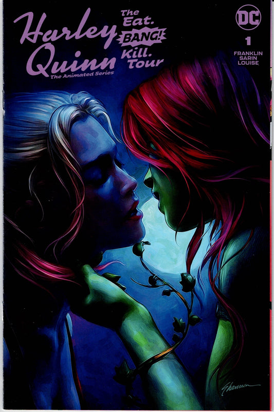 HARLEY QUINN: THE ANIMATED SERIES: THE EAT. BANG! KILL TOUR # 1 NM- Shannon Maer/Comic Mint Variant
