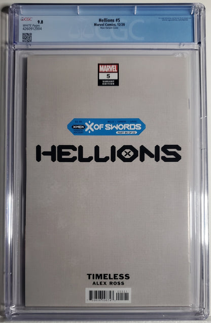 HELLIONS # 5 CGC 9.8 NM/MT Alex Ross Timeless Phoenix