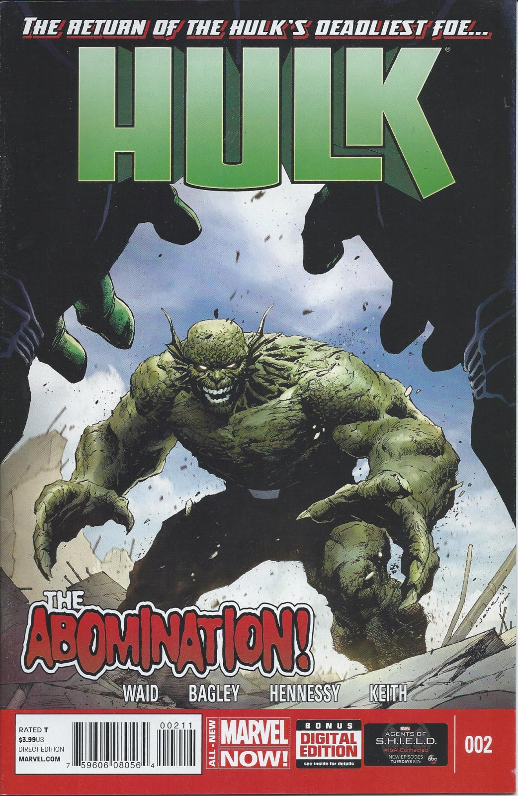 HULK (5TH SERIES) # 2 VF