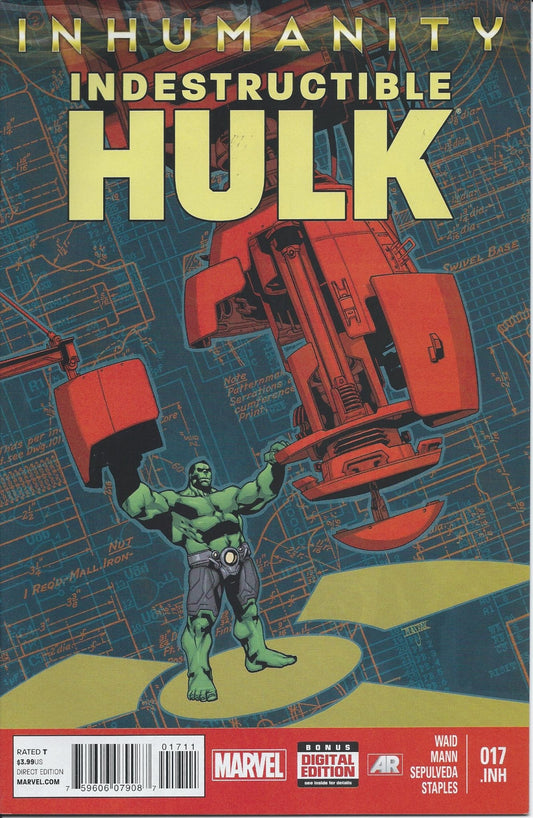 INDESTRUCTIBLE HULK #17 VF