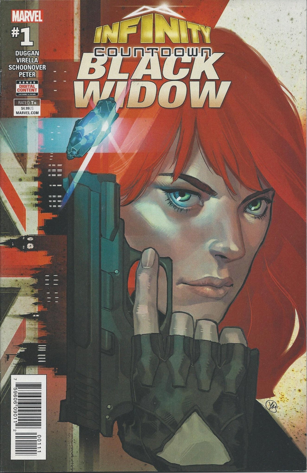 INFINITY COUNTDOWN: BLACK WIDOW # 1 NM