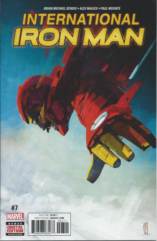 INTERNATIONAL IRON MAN # 7 VF/NM