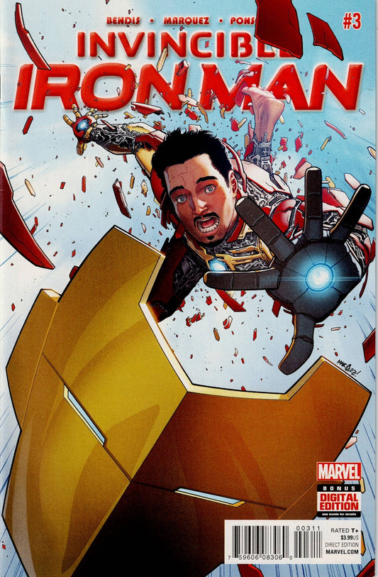 INVINCIBLE IRON MAN (2ND SERIES) # 3 NM