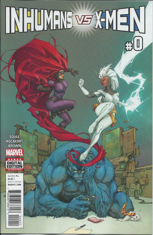 IVX (INHUMANS VS X-MEN) # 0 NM