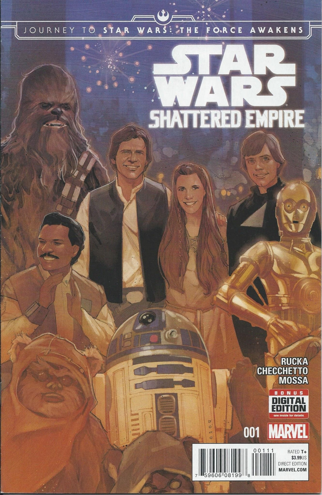 JOURNEY TO STAR WARS: THE FORCE AWAKENS - SHATTERED EMPIRE # 1 NM