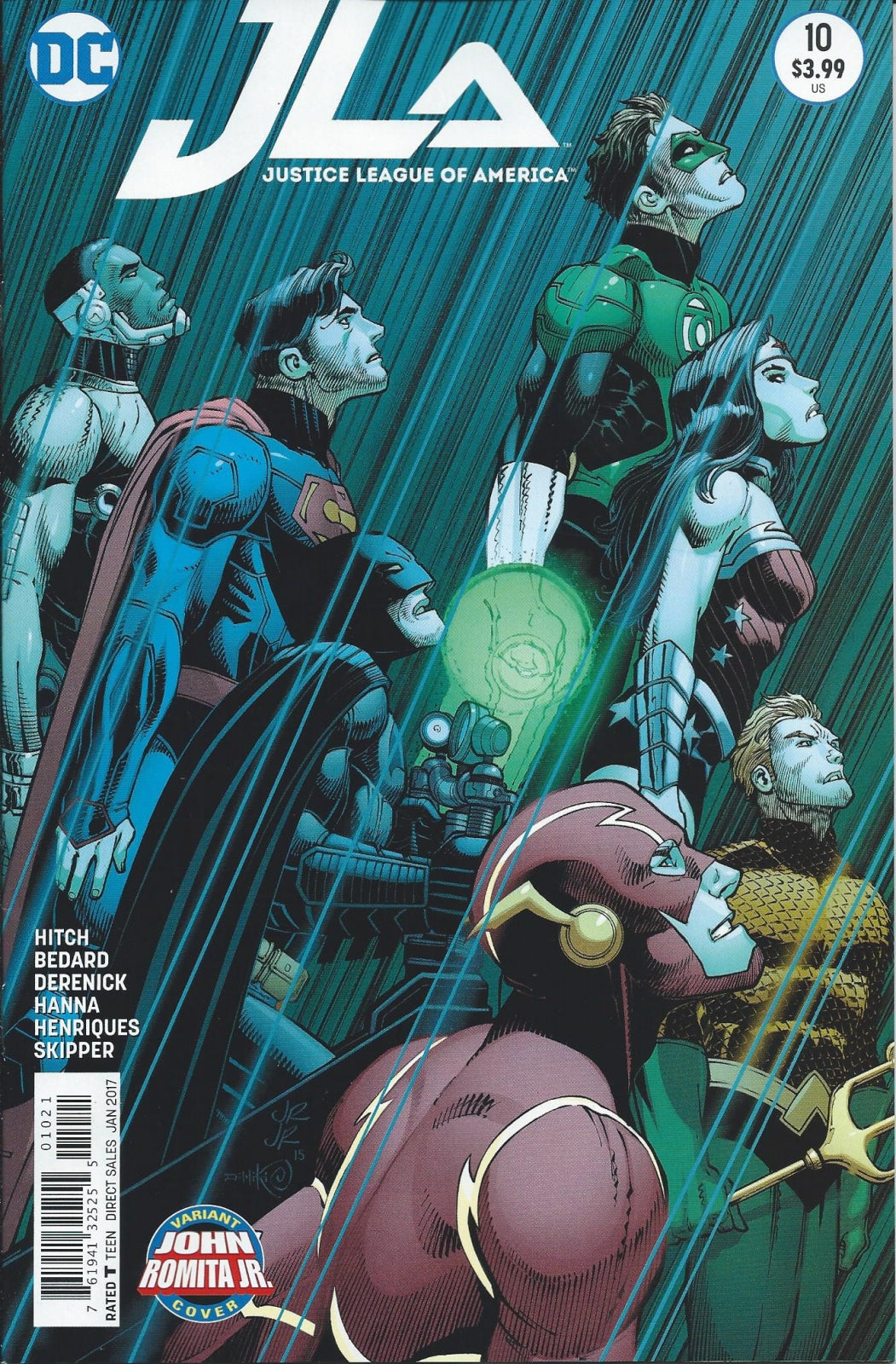 JUSTICE LEAGUE OF AMERICA (4TH SERIES) #10 NM John Romita Jr. Variant