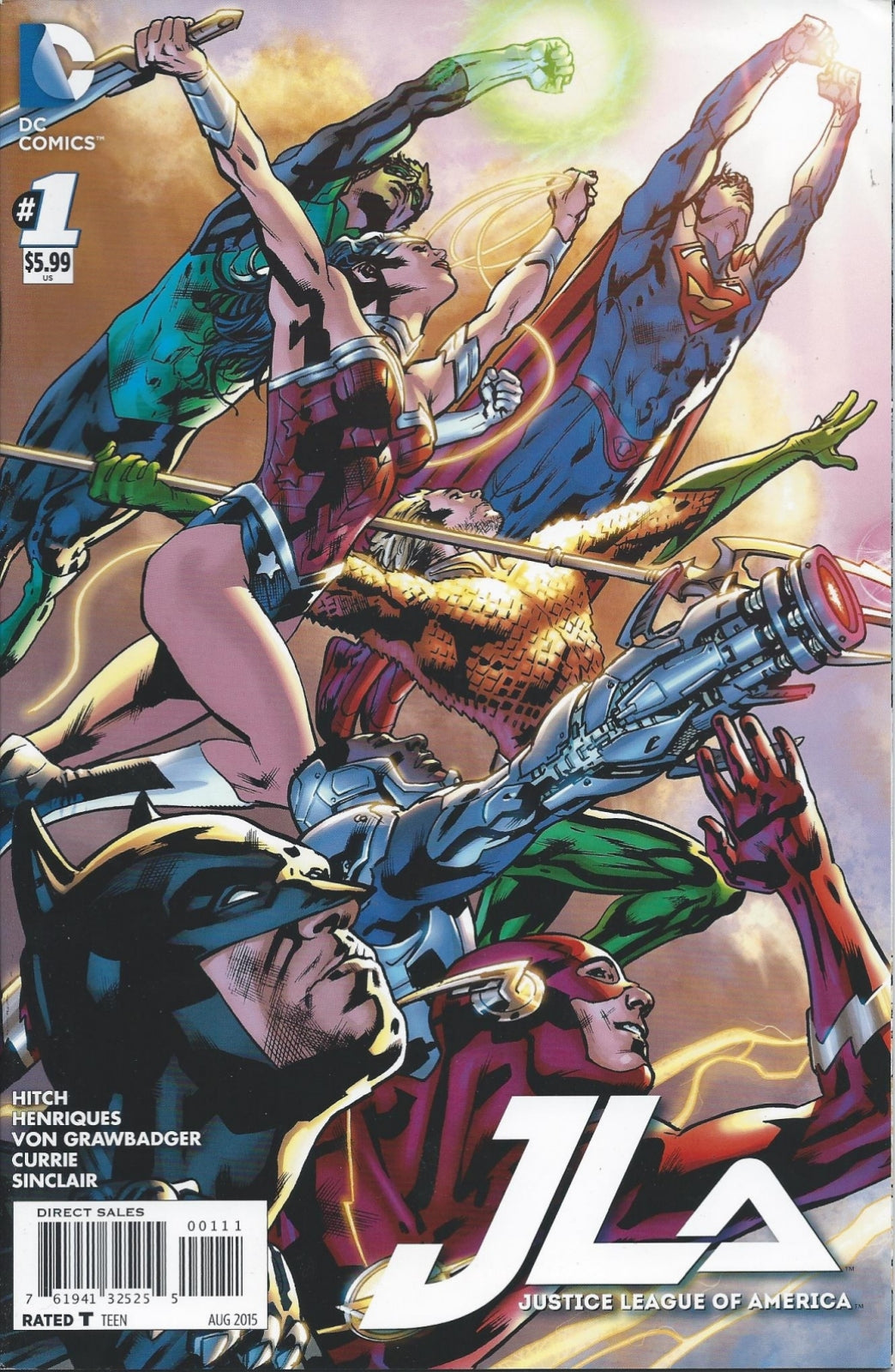 JUSTICE LEAGUE OF AMERICA (4TH SERIES) # 1 VF