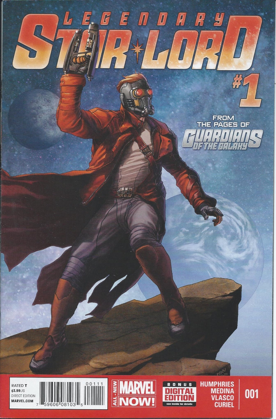 LEGENDARY STAR LORD # 1 NM