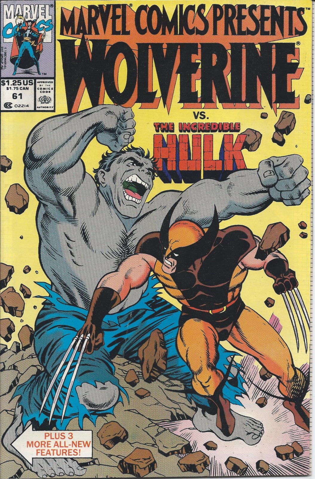 MARVEL COMICS PRESENTS (1ST SERIES) # 61 VG