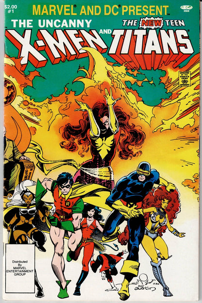 MARVEL AND DC PRESENT # 1 VG