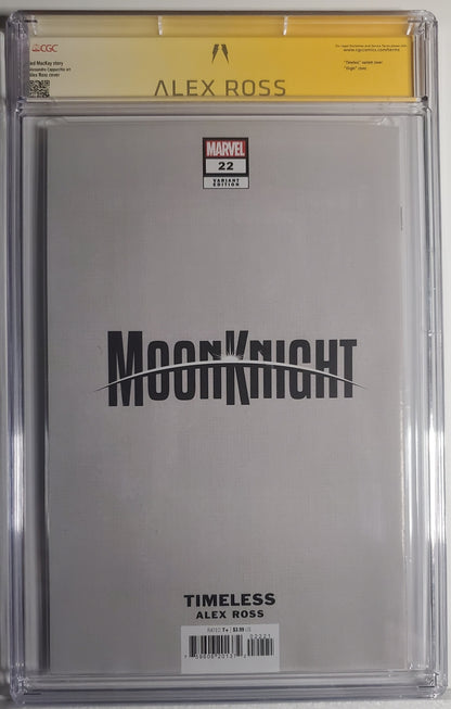 MOON KNIGHT (9TH SERIES) #22 CGC SS 9.6 NM+ Signed by Alex Ross | Kingpin