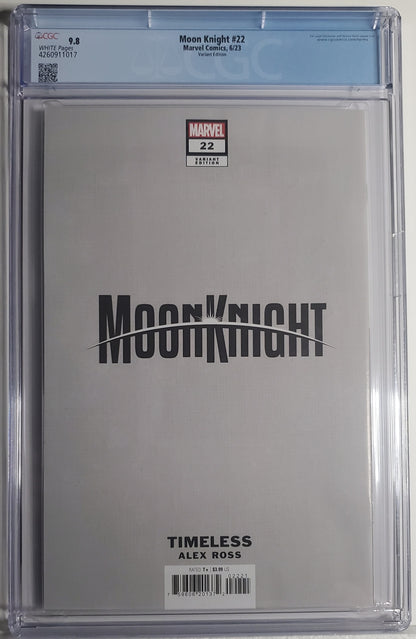 MOON KNIGHT (9TH SERIES) #22 CGC 9.8 NM/MT Alex Ross Timeless Kingpin