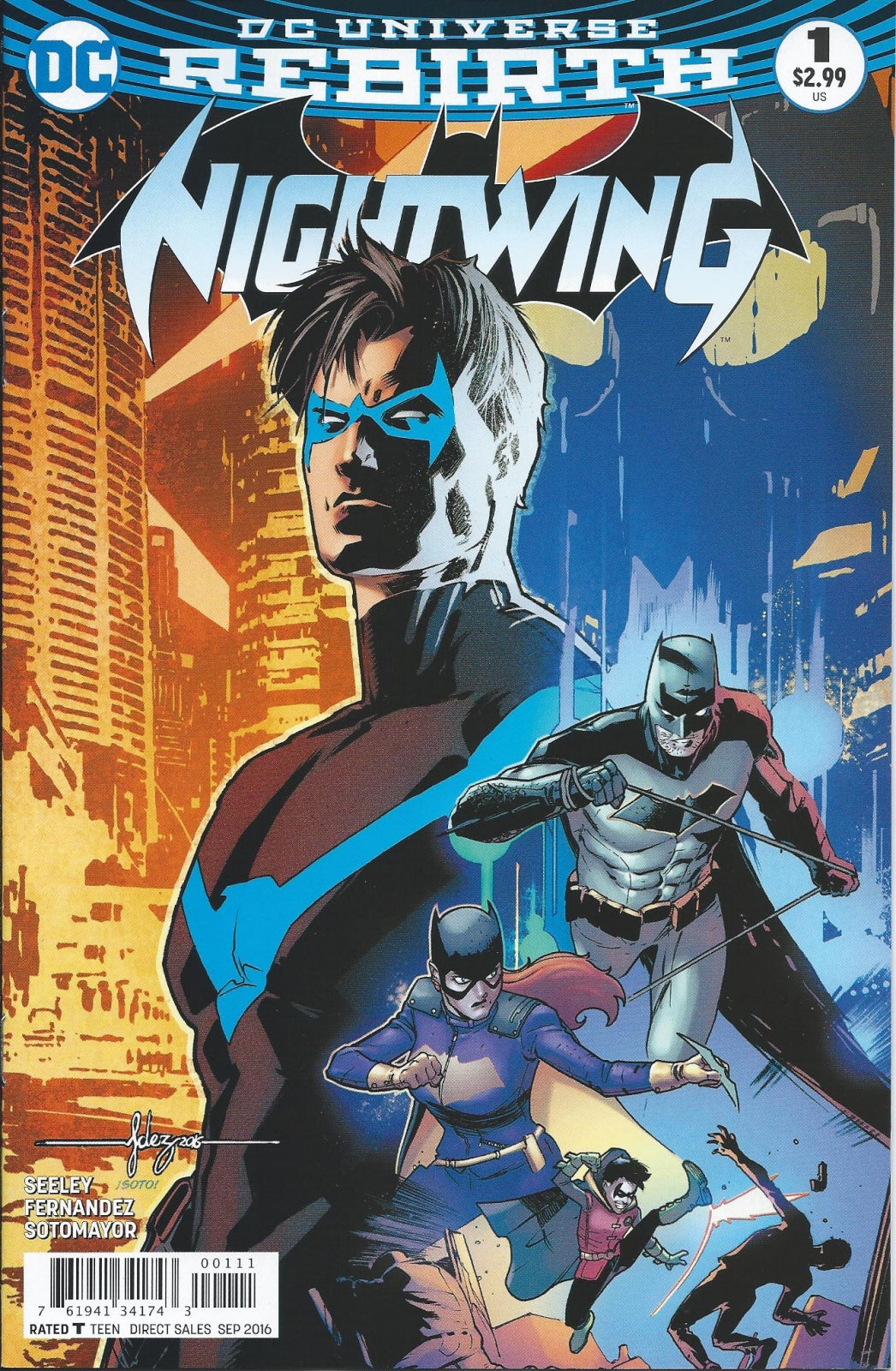 NIGHTWING (4TH SERIES) # 1 VF/NM