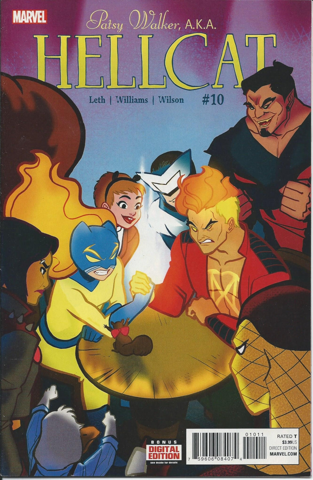 PATSY WALKER, A.K.A. HELLCAT! #10 VF