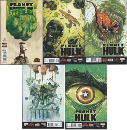 PLANET HULK # 1-5 NM Complete Collected Set