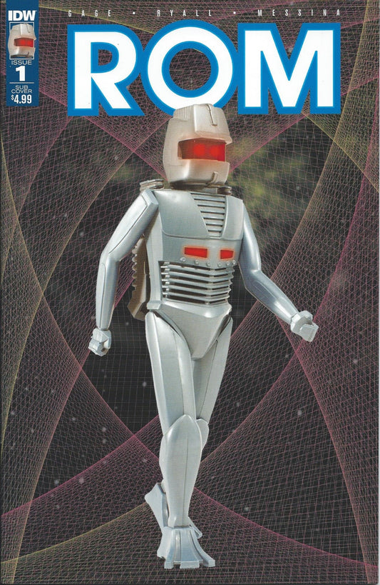 ROM (IDW) # 1 NM Jack Rivera Subscription Classic Toy Photo Variant