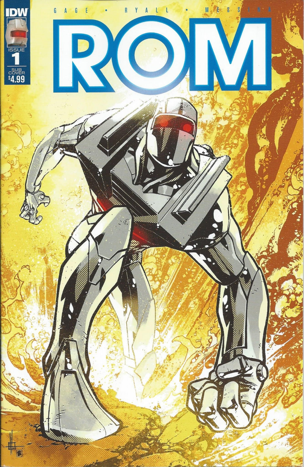 ROM (IDW) # 1 NM Zach Howard Subscription Cover Variant