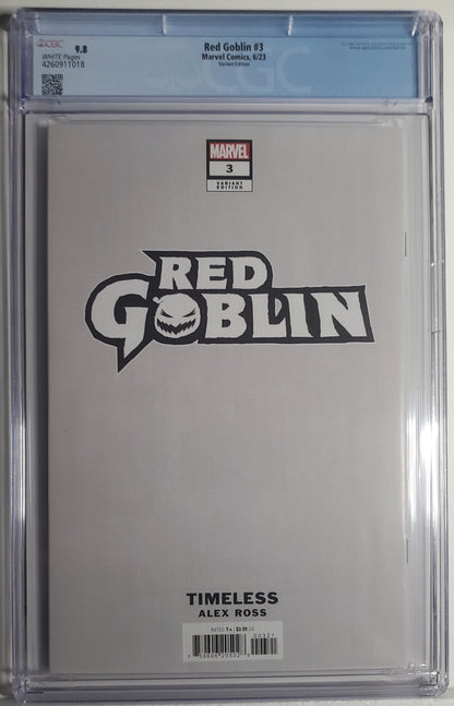 RED GOBLIN # 3 CGC 9.8 NM/MT Alex Ross Timeless Sandman