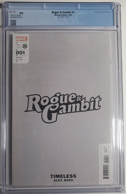 ROGUE & GAMBIT (2ND SERIES) # 1 CGC 9.8 NM/MT Alex Ross Timeless Mystique