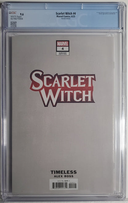 SCARLET WITCH (3RD SERIES) # 4 CGC 9.6 NM+ Alex Ross Timeless Magneto