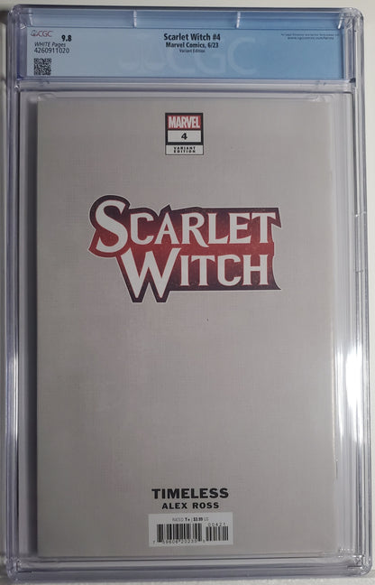 SCARLET WITCH (3RD SERIES) # 4 CGC 9.8 NM/MT Alex Ross Timeless Magneto