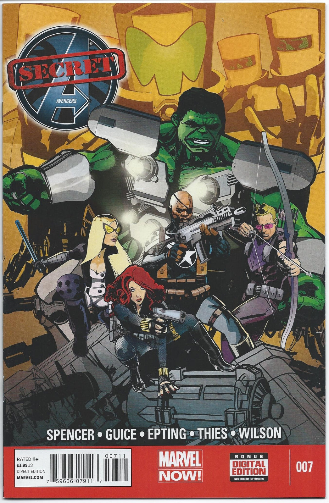 SECRET AVENGERS (2ND SERIES) # 7 NM