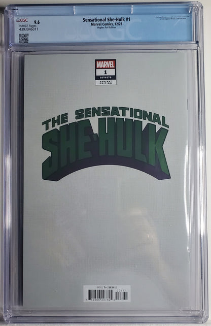 SENSATIONAL SHE-HULK (2ND SERIES) # 1 CGC 9.6 NM+ Hughes FOIL Variant