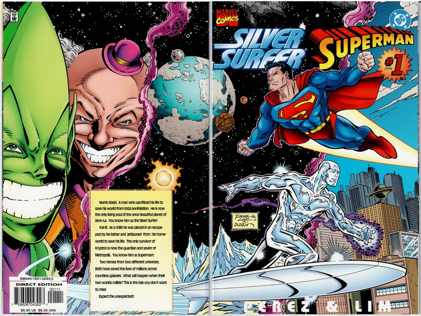 SILVER SURFER / SUPERMAN # 1 NM