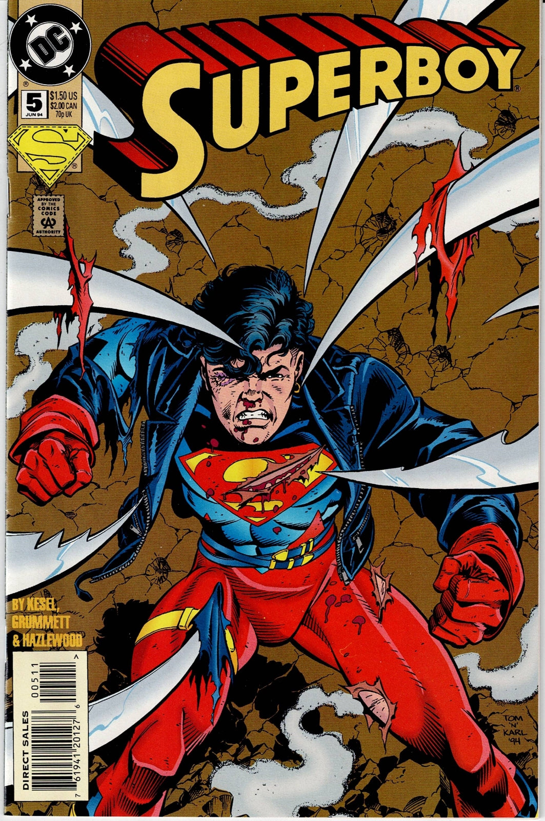 SUPERBOY (3RD SERIES) #  5 NM