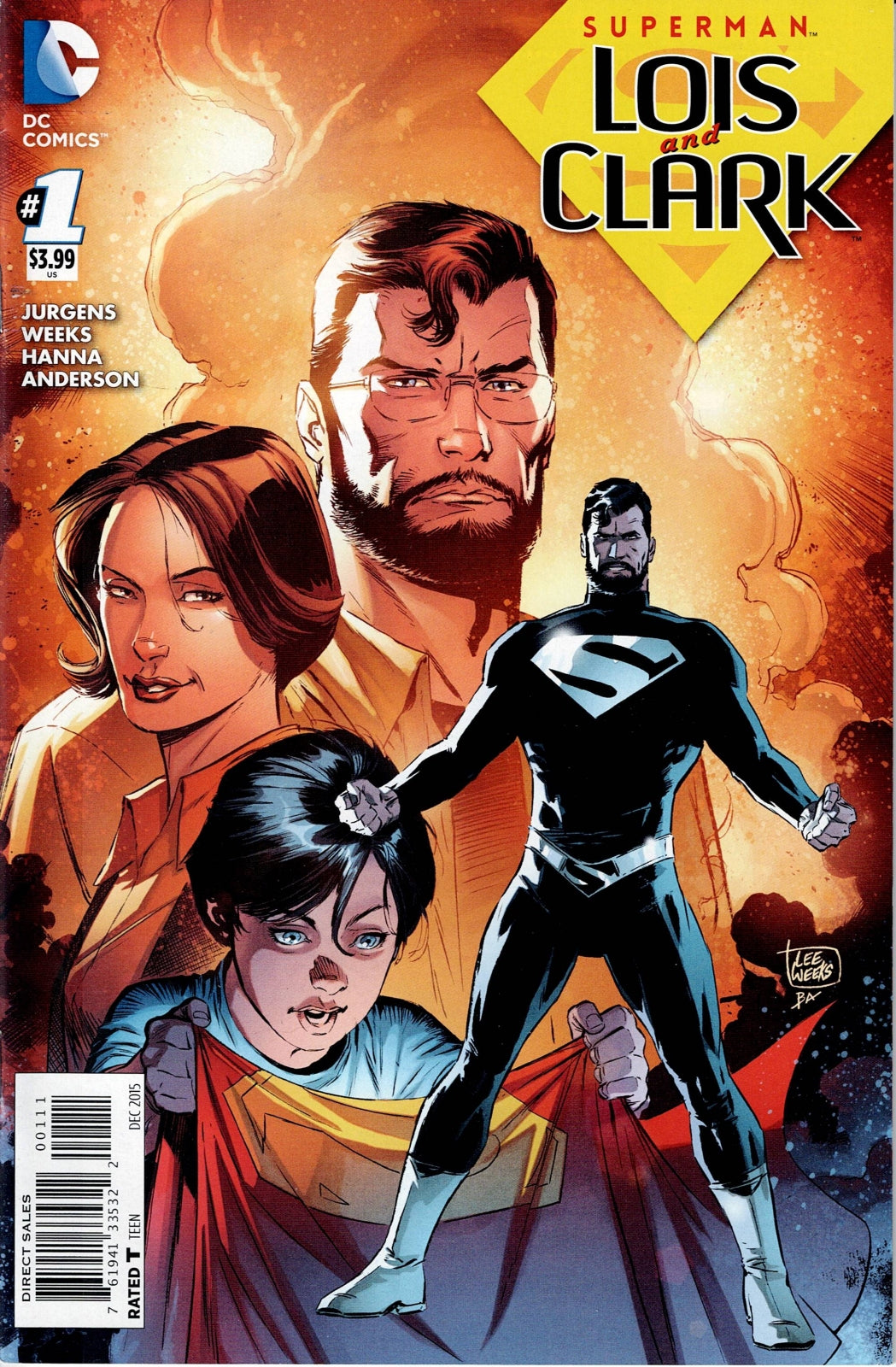 SUPERMAN: LOIS & CLARK # 1 NM