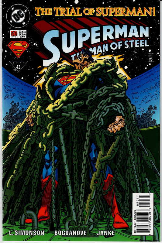 SUPERMAN: THE MAN OF STEEL # 50 VF/NM