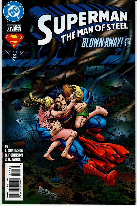 SUPERMAN: THE MAN OF STEEL # 57 FN/VF