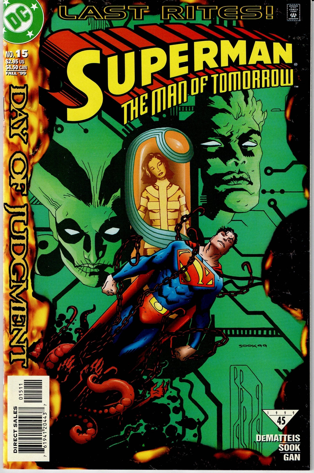 SUPERMAN: THE MAN OF TOMORROW #15 NM