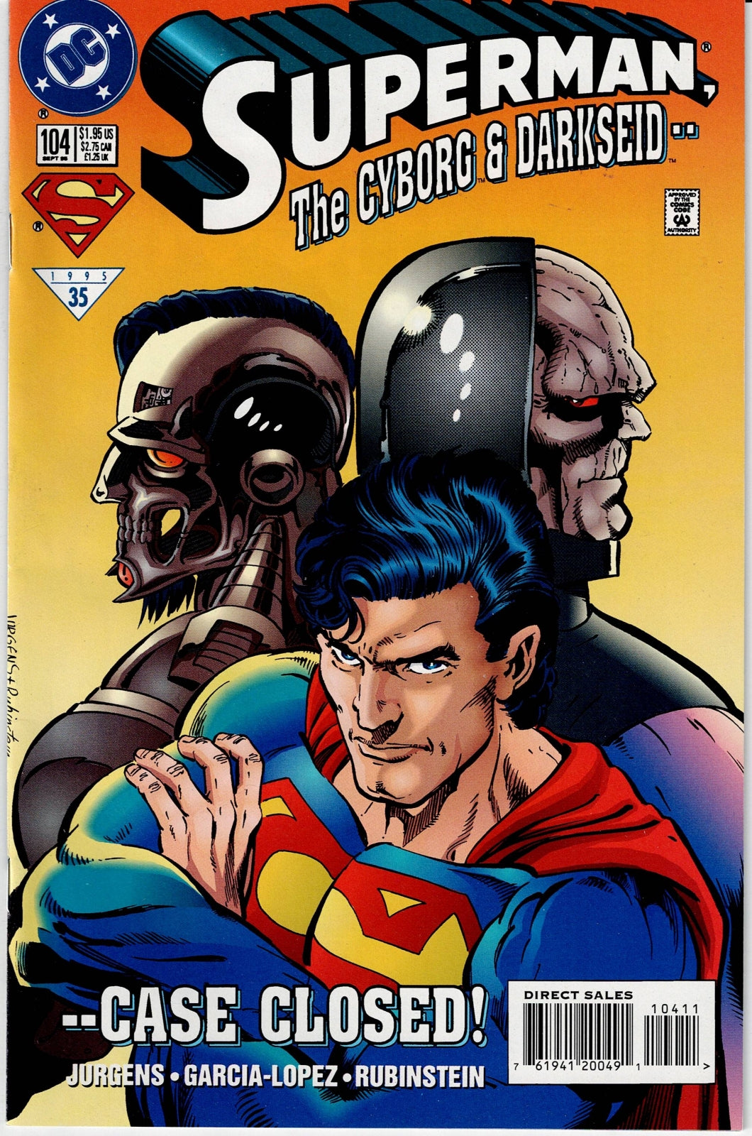 SUPERMAN (2ND SERIES) #104 VF