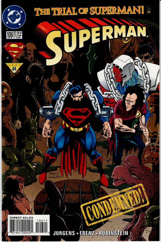 SUPERMAN (2ND SERIES) #106 VF