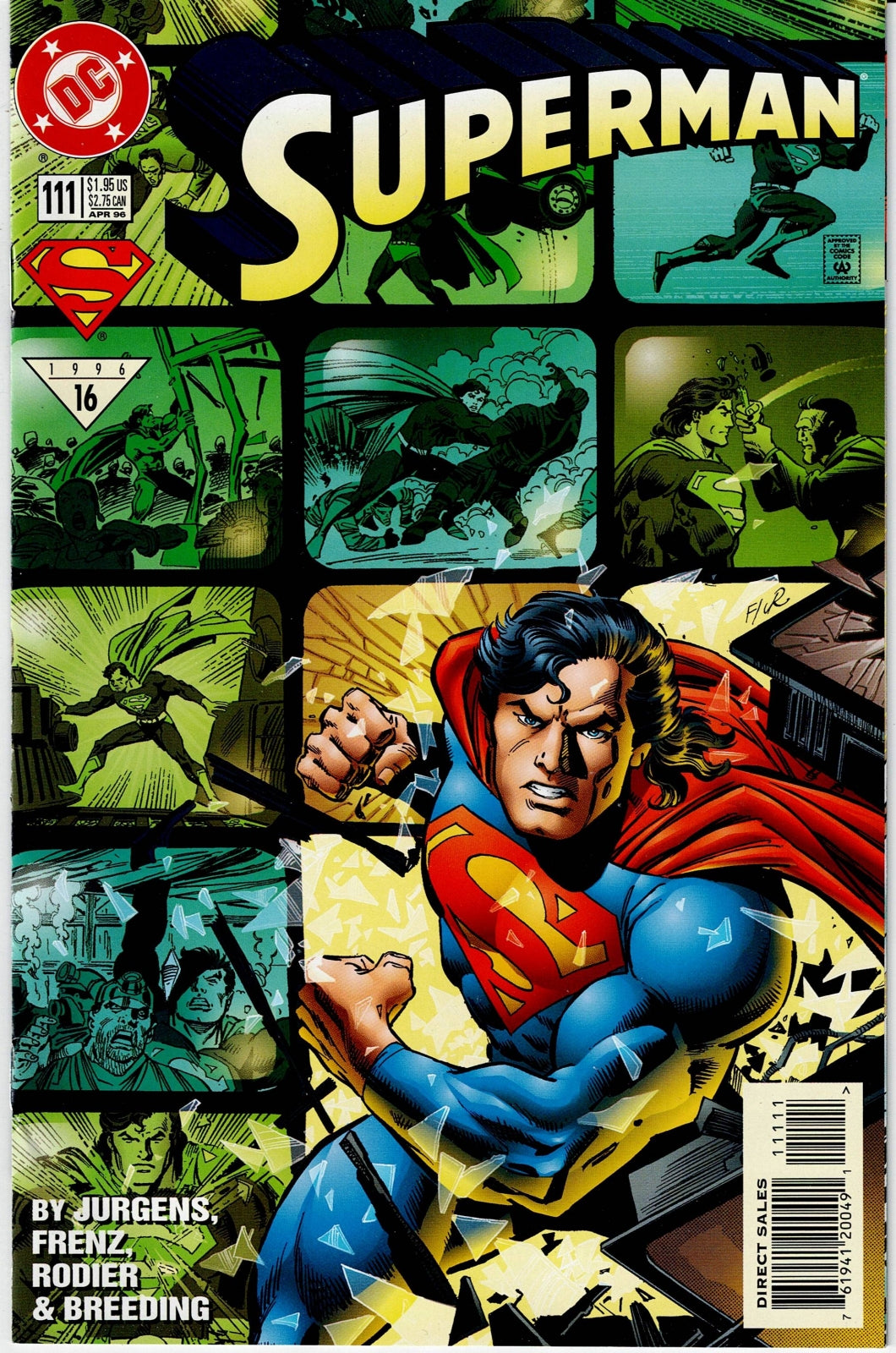 SUPERMAN (2ND SERIES) #111 FN/VF