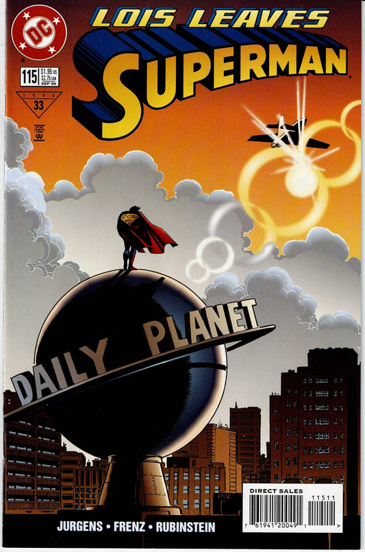 SUPERMAN (2ND SERIES) #115 VF/NM