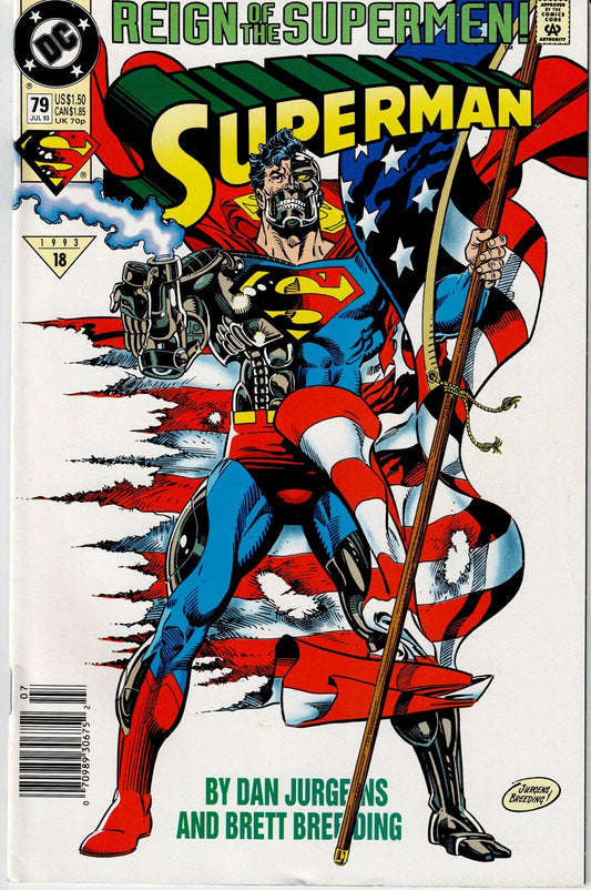 SUPERMAN (2ND SERIES) # 79 VF
