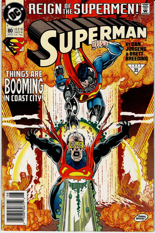 SUPERMAN (2ND SERIES) # 80 FN/VF