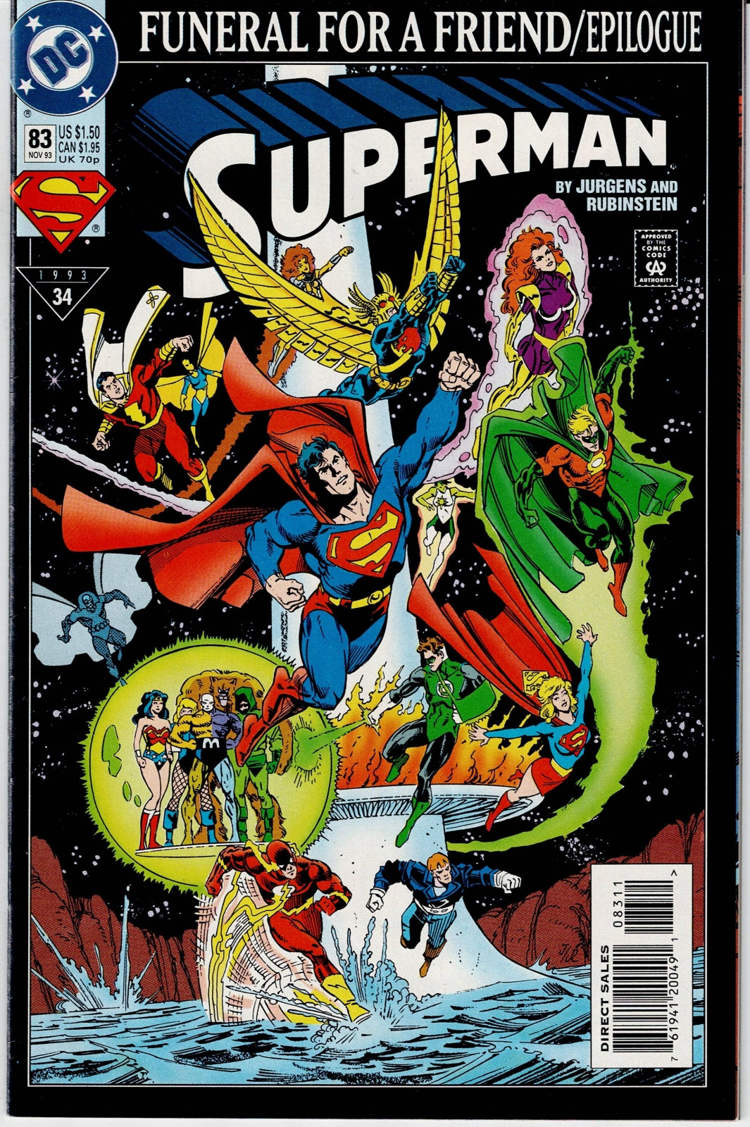 SUPERMAN (2ND SERIES) # 83 FN/VF