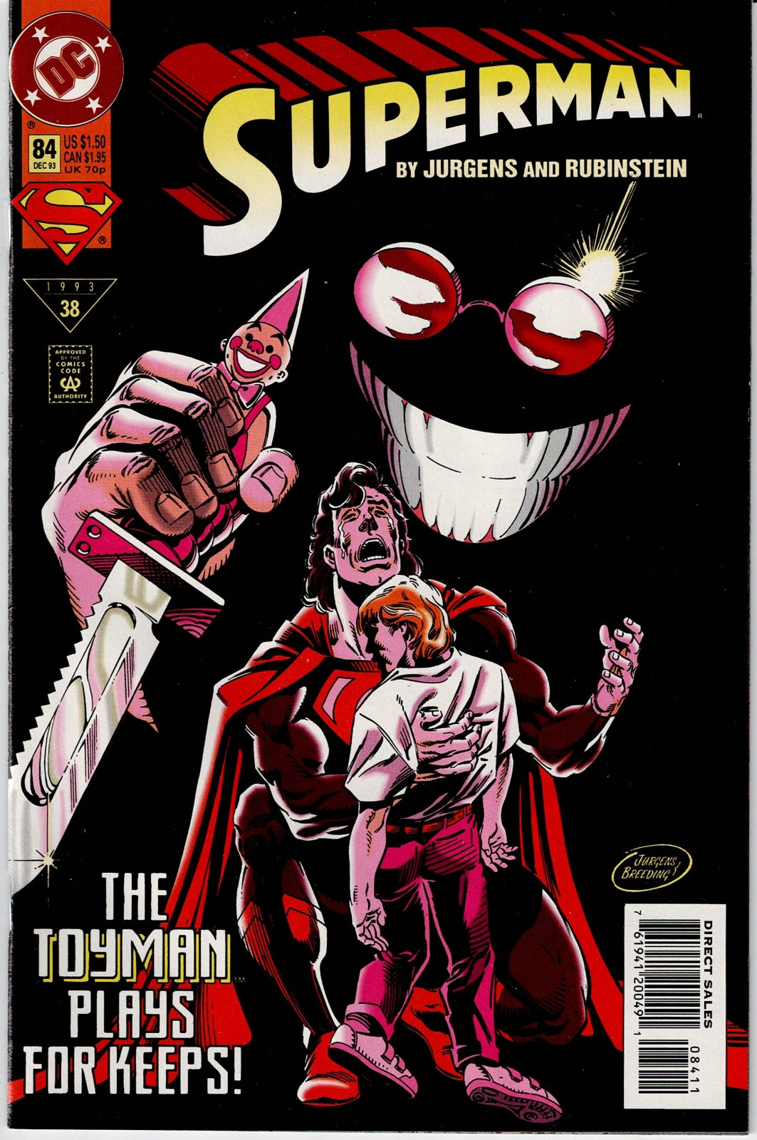 SUPERMAN (2ND SERIES) # 84 FN/VF
