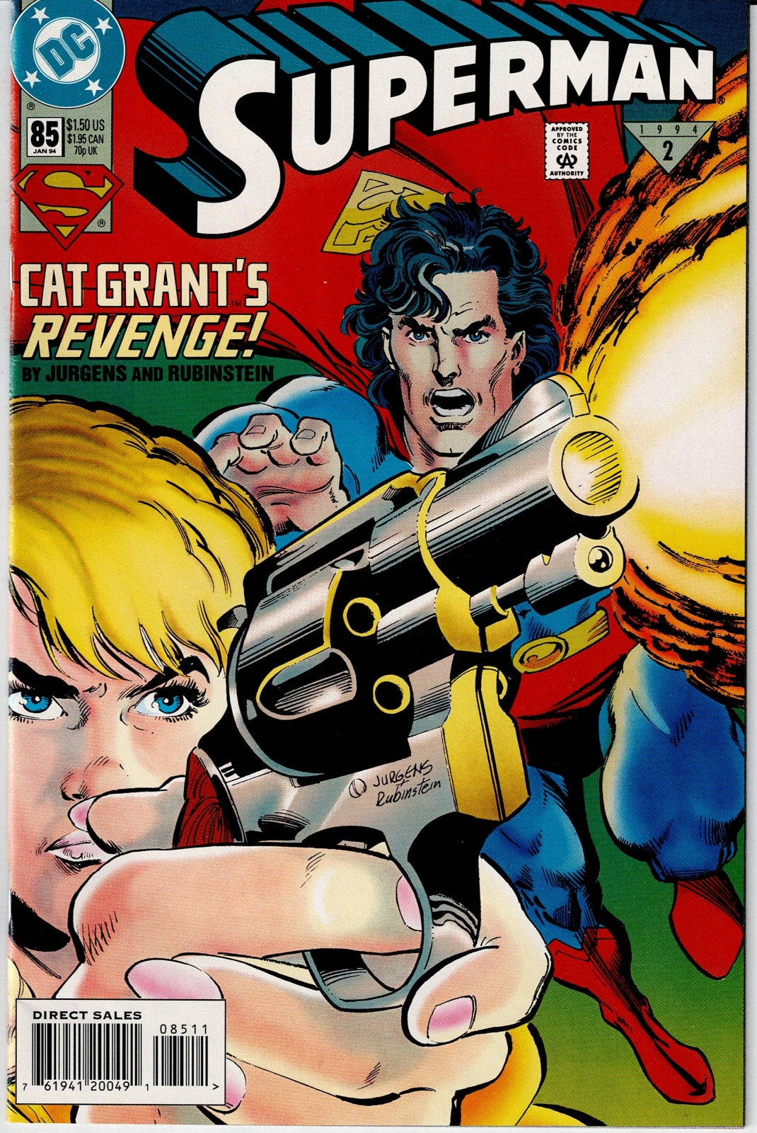 SUPERMAN (2ND SERIES) # 85 VF