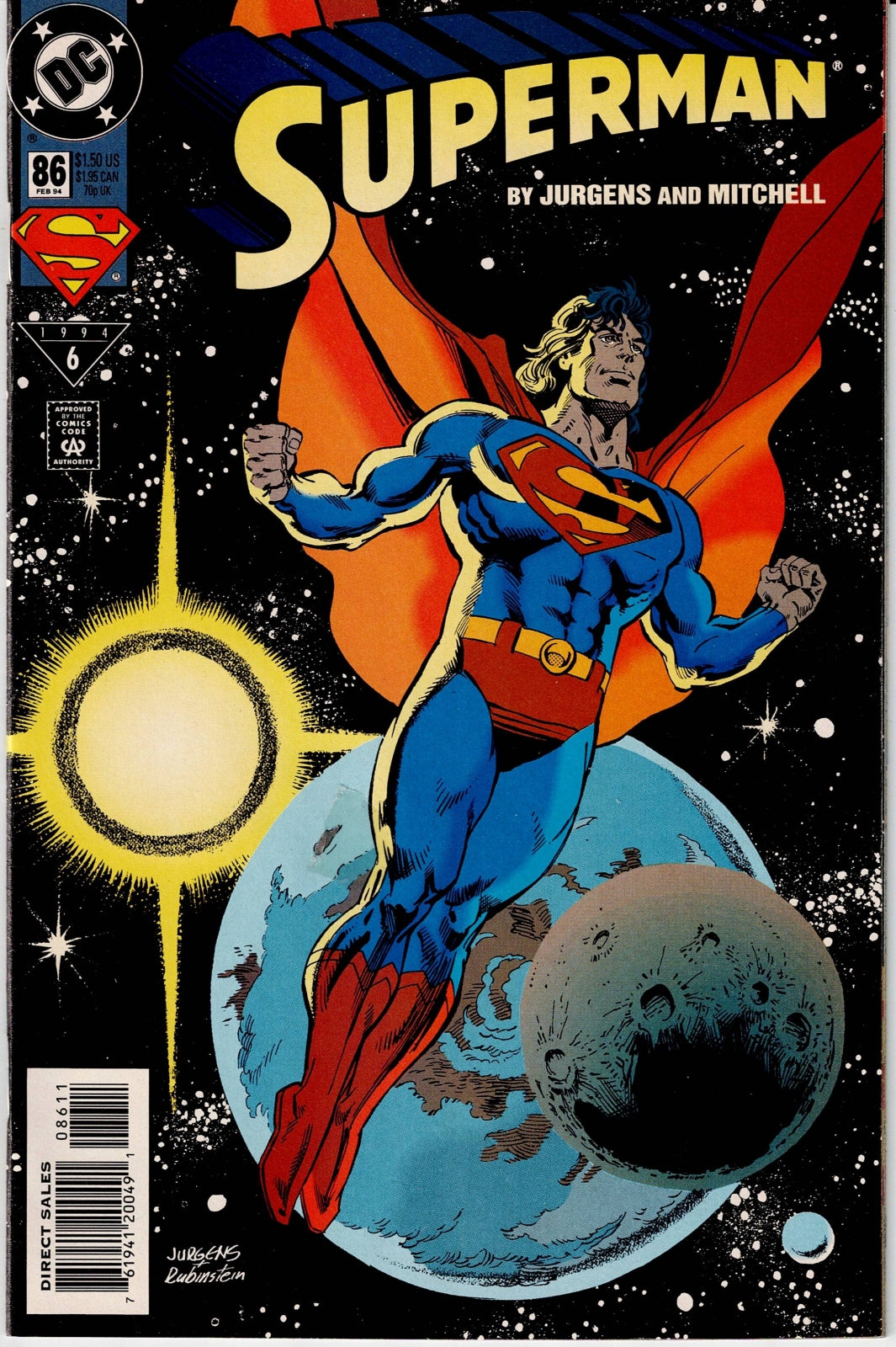 SUPERMAN (2ND SERIES) # 86 VG