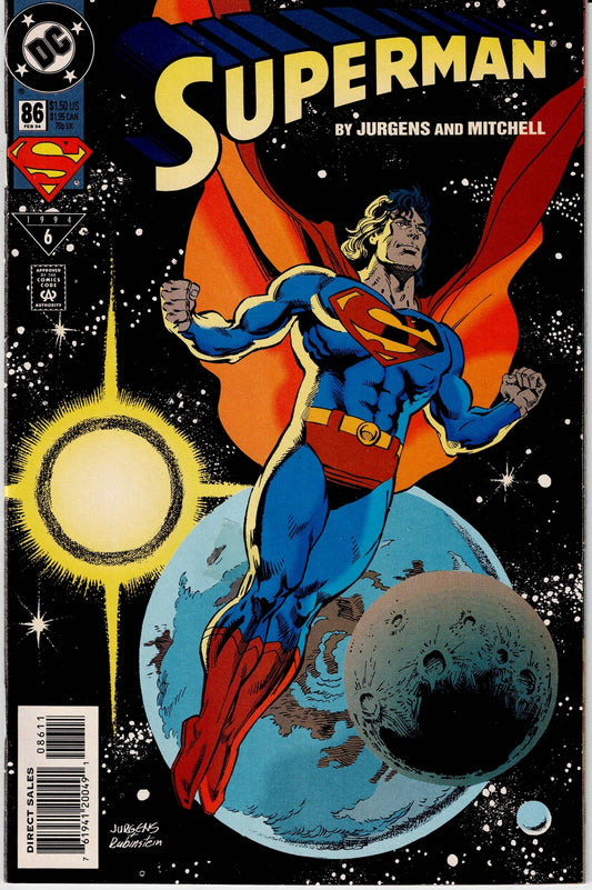 SUPERMAN (2ND SERIES) # 86 VG